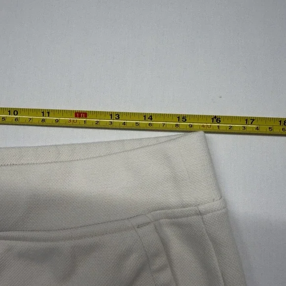 Polo Ralph Lauren Double Knit Jogger Pant Mens Medium Cream Pony Logo Athleisure - Picture 11 of 14